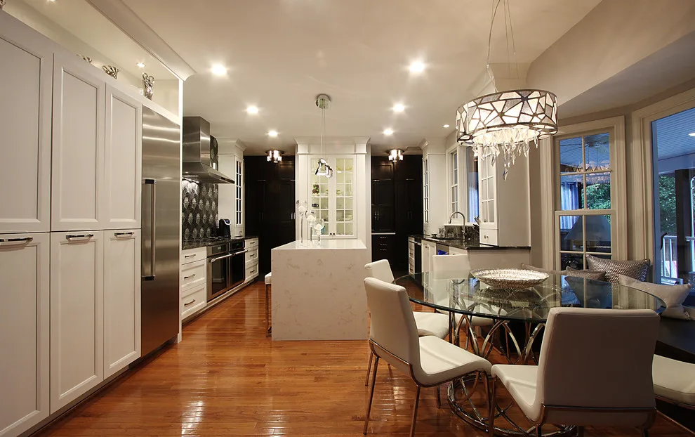 Oak Hill, VA | Tailored High-Contrast Kitchen by Heartland Design And Remodeling - Photo 2