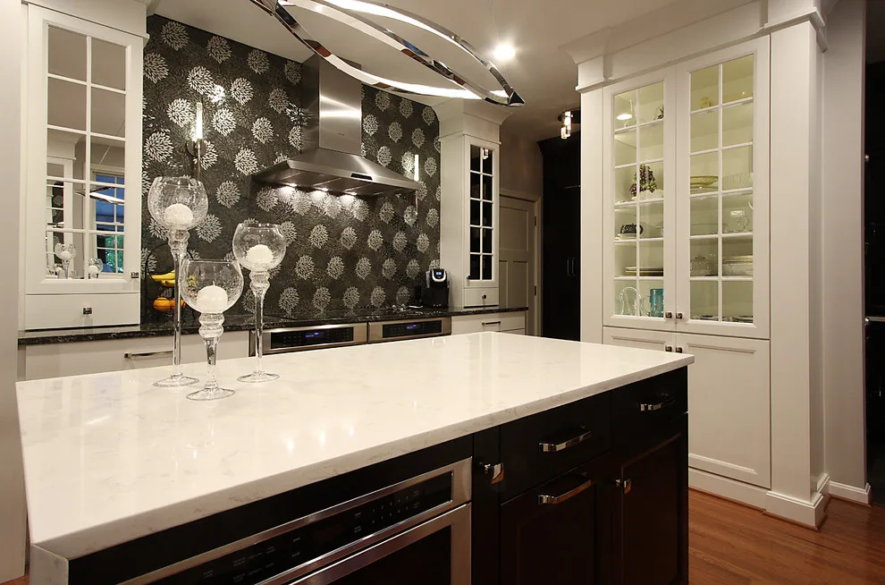 Oak Hill, VA | Tailored High-Contrast Kitchen by Heartland Design And Remodeling - Photo 5
