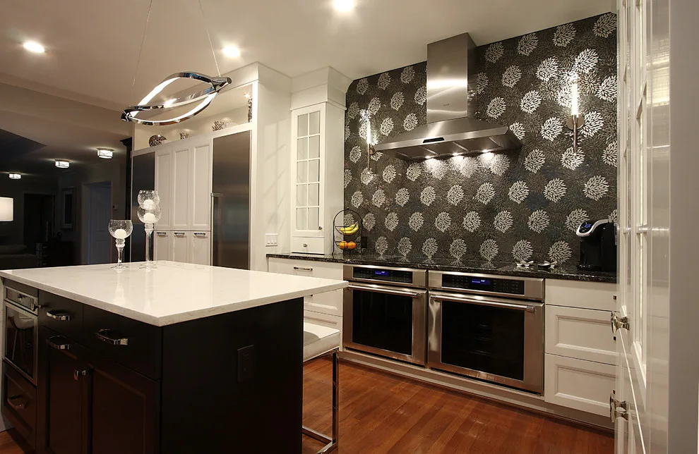 Oak Hill, VA | Tailored High-Contrast Kitchen by Heartland Design And Remodeling - Photo 11