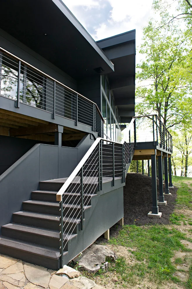 Contemporary Lakeside Retreat by Bailey & Weiler Design/Build - Photo 7