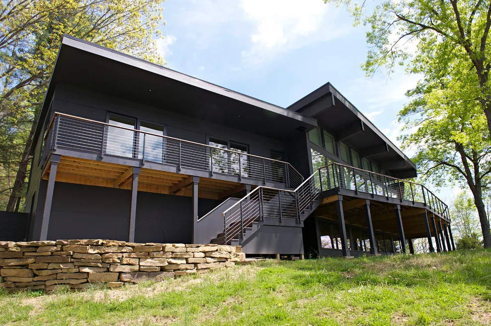 Contemporary Lakeside Retreat by Bailey & Weiler Design/Build - Photo 10