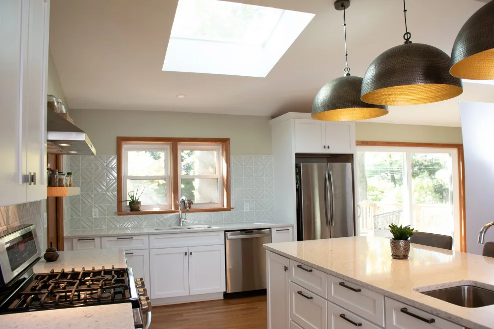 Bright and Spacious Kitchen Expansion and Bathroom Renovation by S. Brown Construction Co. - Photo 3