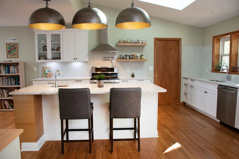 Bright and Spacious Kitchen Expansion and Bathroom Renovation by S. Brown Construction Co. - Photo 6