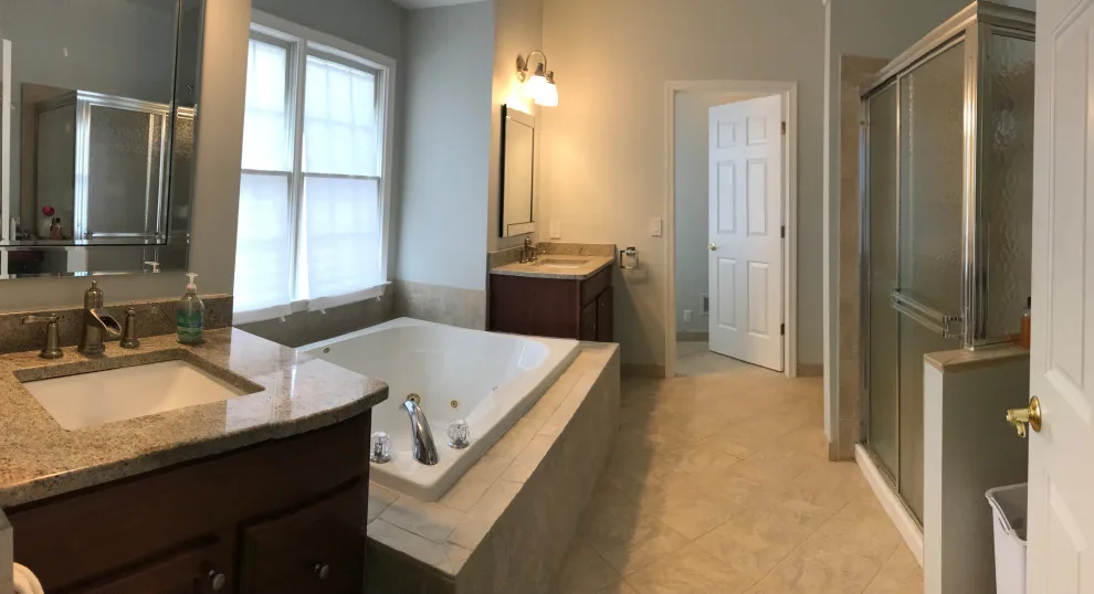 Radiant and Luminous Marble Bathroom Renovation by Labra Design Build - Photo 6