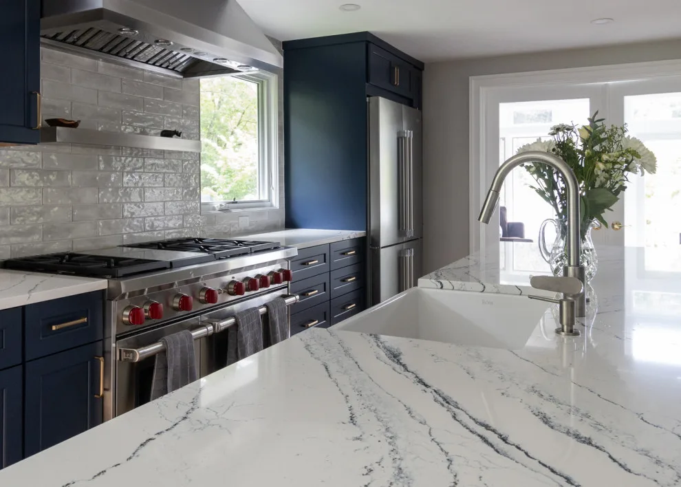 Lincoln Culinary Elegance & Restroom Refinement by New England Design & Construction - Photo 26
