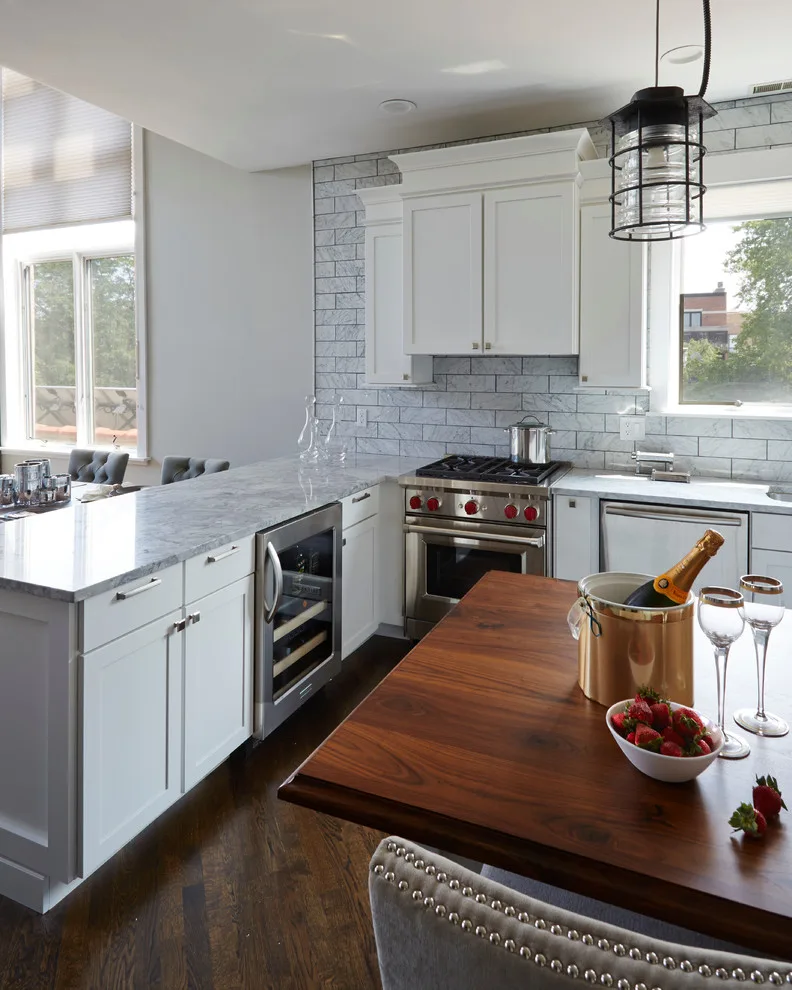 Lincoln Park Single Man's Apartment by Inspired Interiors - Design. Build. Furnish. - Photo 12