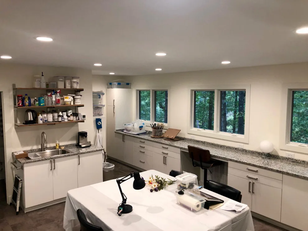 Small Chapel Hill Art Workshop by Eric S. Perry Design & Build, Inc. - Photo 2