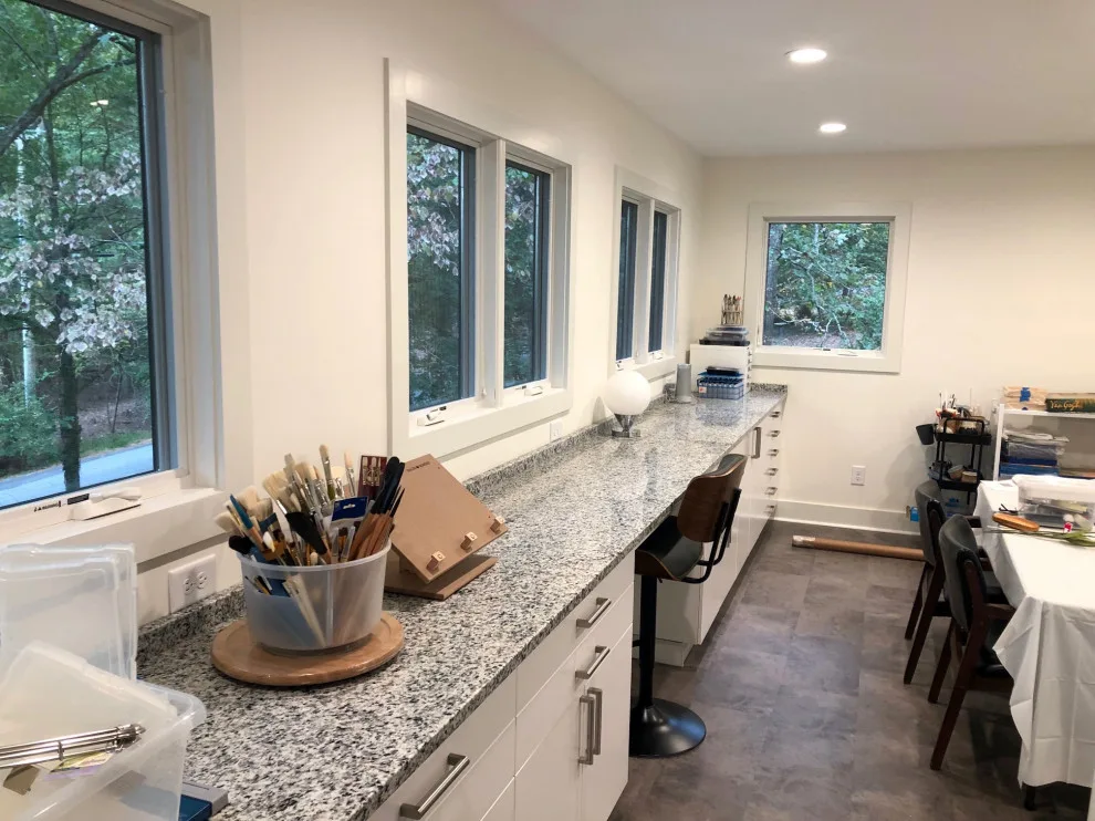 Small Chapel Hill Art Workshop by Eric S. Perry Design & Build, Inc. - Photo 10
