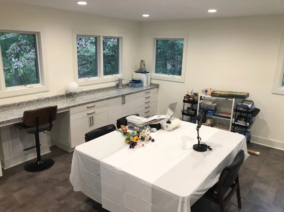 Small Chapel Hill Art Workshop by Eric S. Perry Design & Build, Inc. - Photo 13