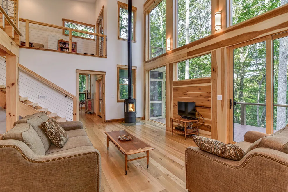 Asheville Custom Home in the North by Mountain Sun Building & Design - Photo 6