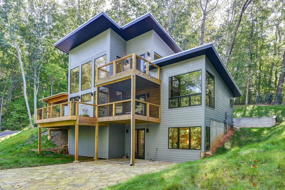 Asheville Custom Home in the North by Mountain Sun Building & Design - Photo 8