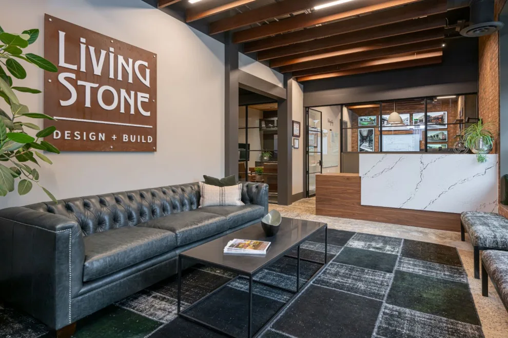 Stone Office Renovation by Living Stone Design + Build - Photo 2