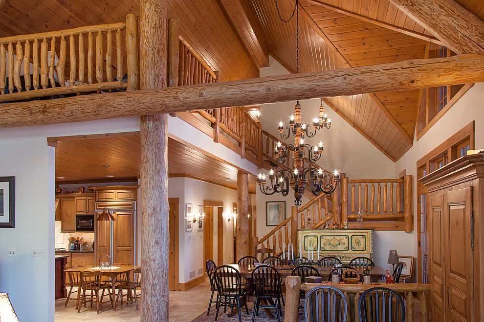 Lake Home Log by Dickinson Homes - Photo 2