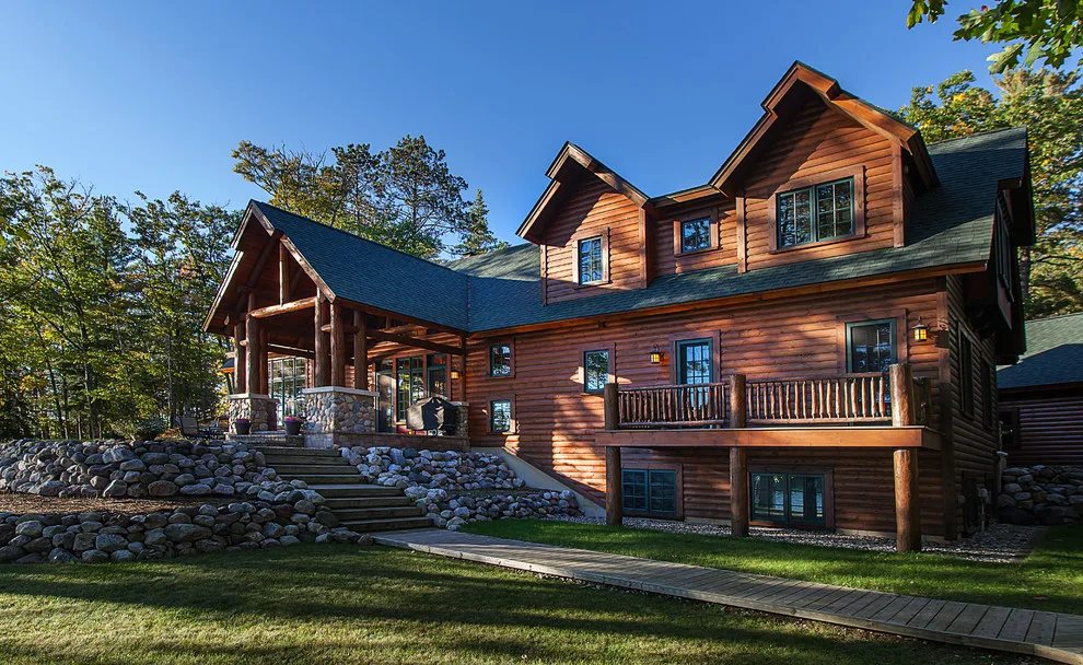 Lake Home Log by Dickinson Homes - Photo 5