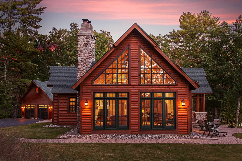 Lake Home Log by Dickinson Homes - Photo 14