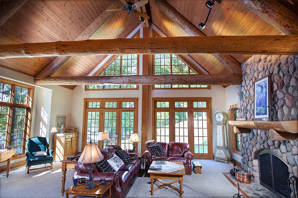 Lake Home Log by Dickinson Homes - Photo 6