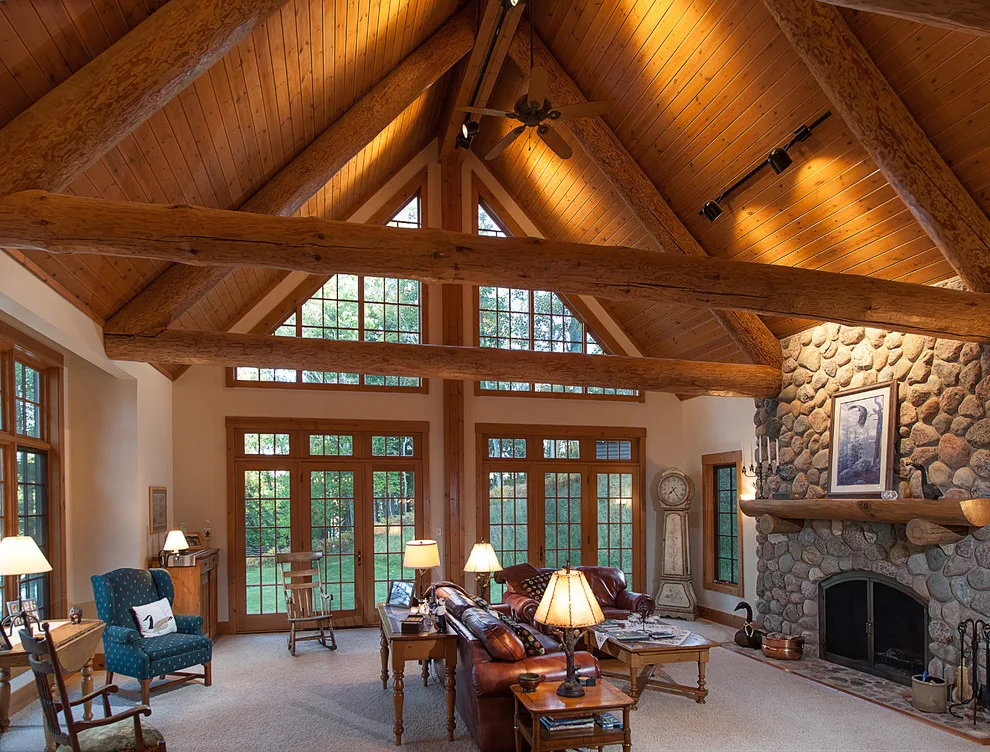 Lake Home Log by Dickinson Homes - Photo 3