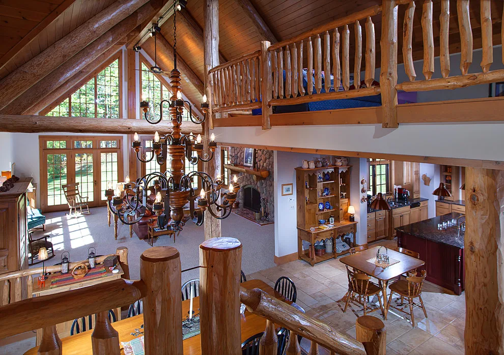 Lake Home Log by Dickinson Homes - Photo 4