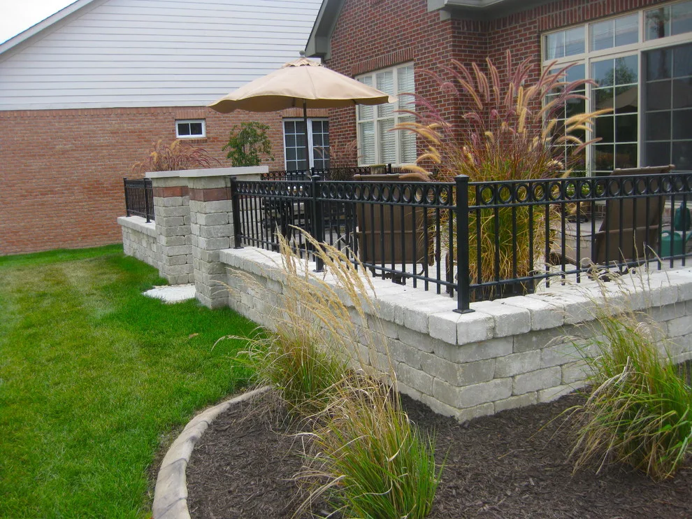 Hardscape and Brick Outdoor Living Area by Surroundings By Natureworks - Photo 15