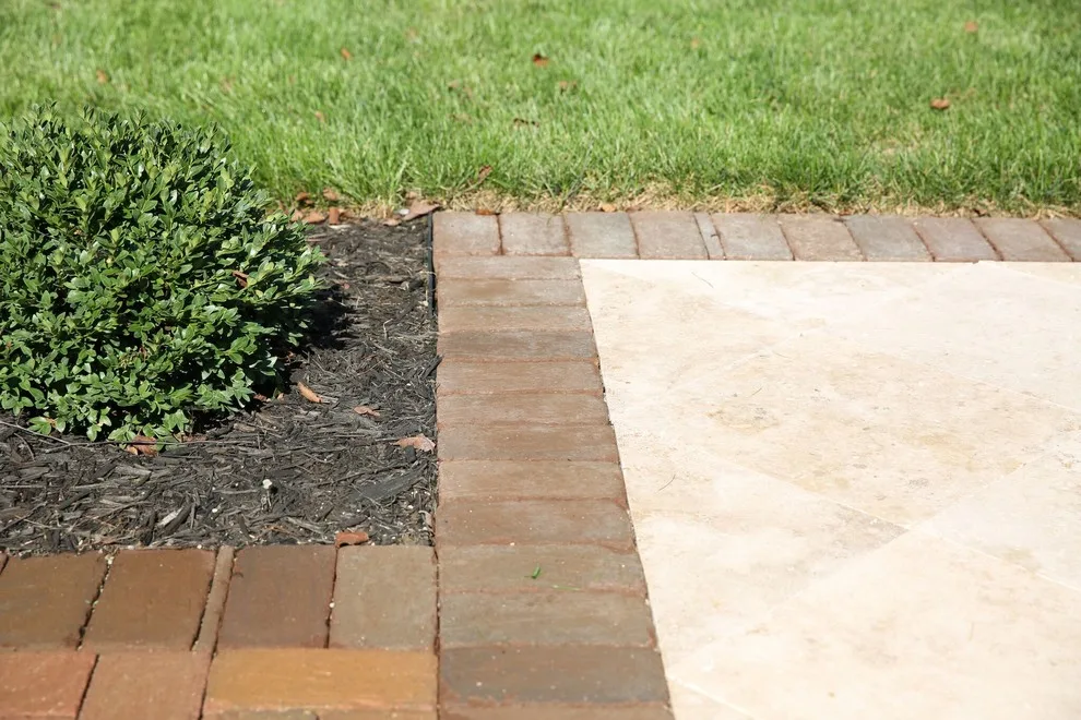 Hardscape and Brick Outdoor Living Area by Surroundings By Natureworks - Photo 23