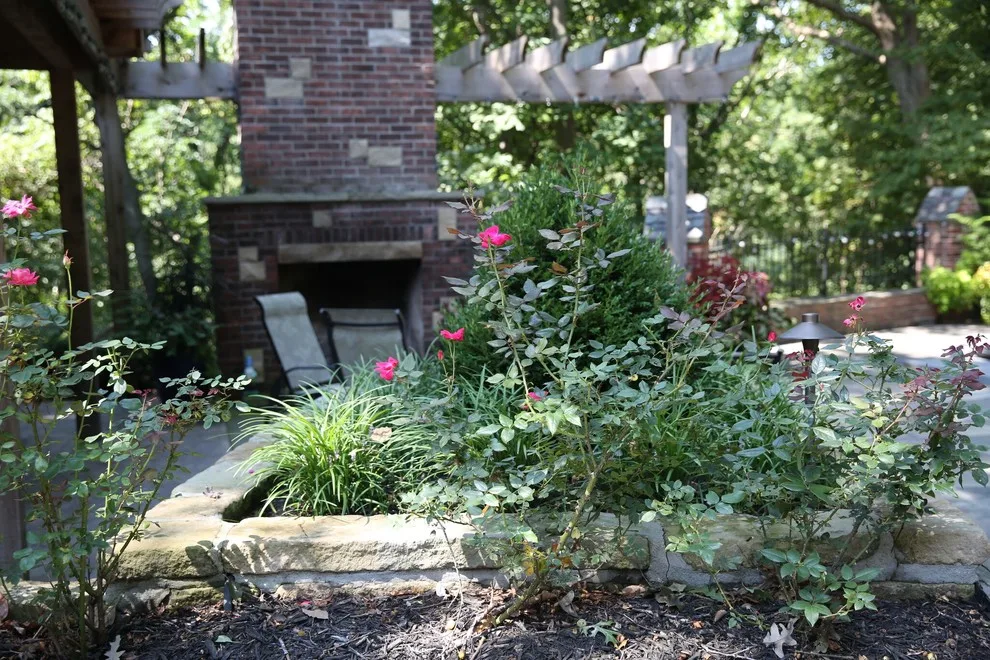 Hardscape and Brick Outdoor Living Area by Surroundings By Natureworks - Photo 21