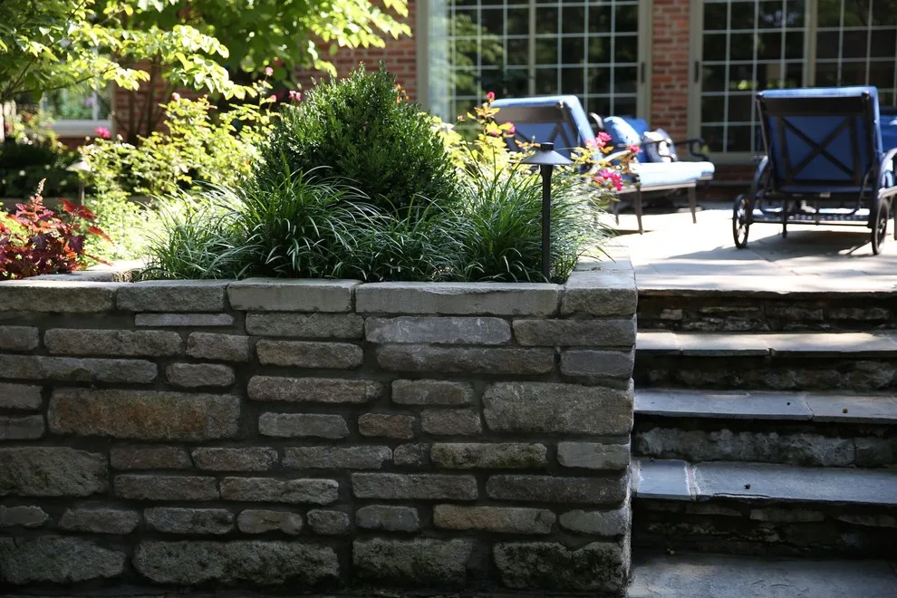 Hardscape and Brick Outdoor Living Area by Surroundings By Natureworks - Photo 7