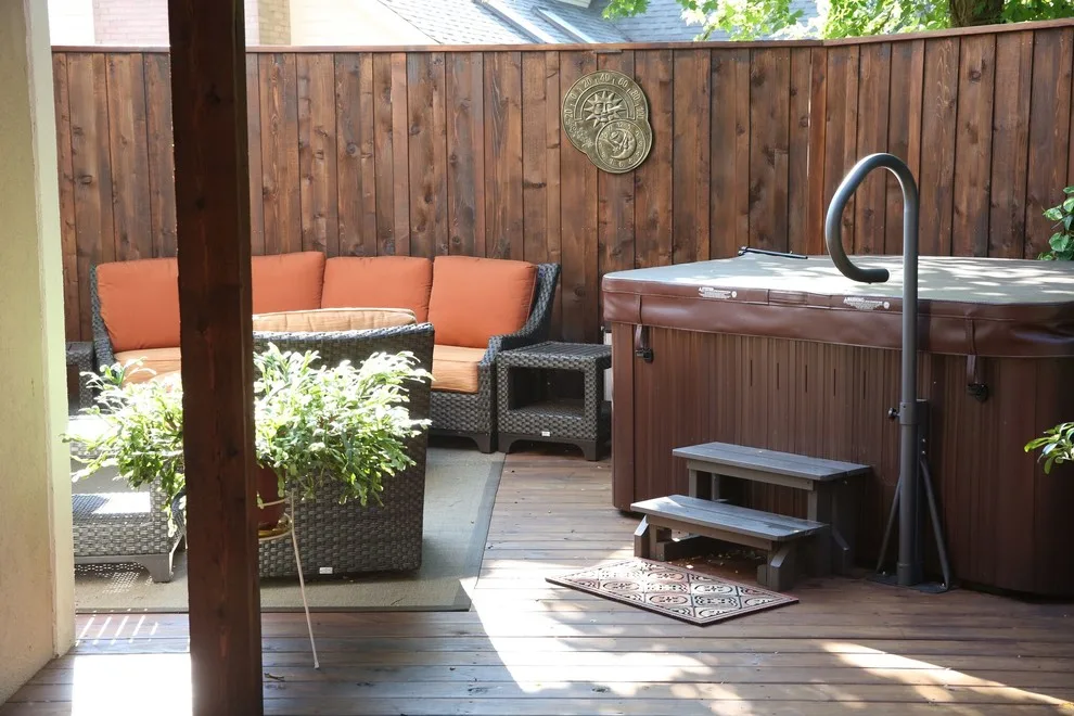 Hardscape and Brick Outdoor Living Area by Surroundings By Natureworks - Photo 5