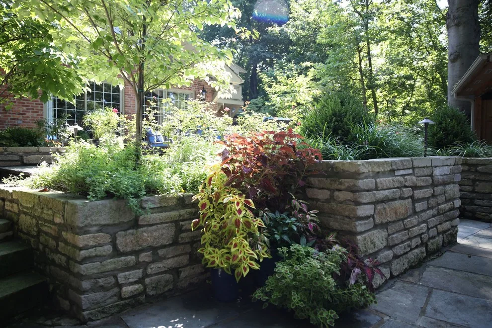 Hardscape and Brick Outdoor Living Area by Surroundings By Natureworks - Photo 3
