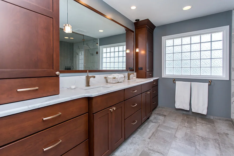 Luxury Master Bathroom Renovation by Red House Remodeling - Photo 11