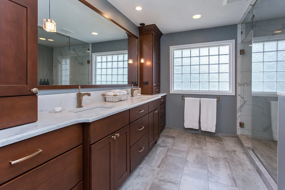 Luxury Master Bathroom Renovation by Red House Remodeling - Photo 6