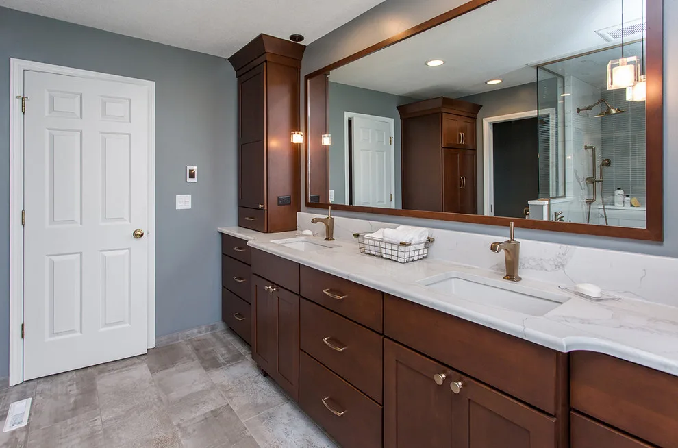 Luxury Master Bathroom Renovation by Red House Remodeling - Photo 10