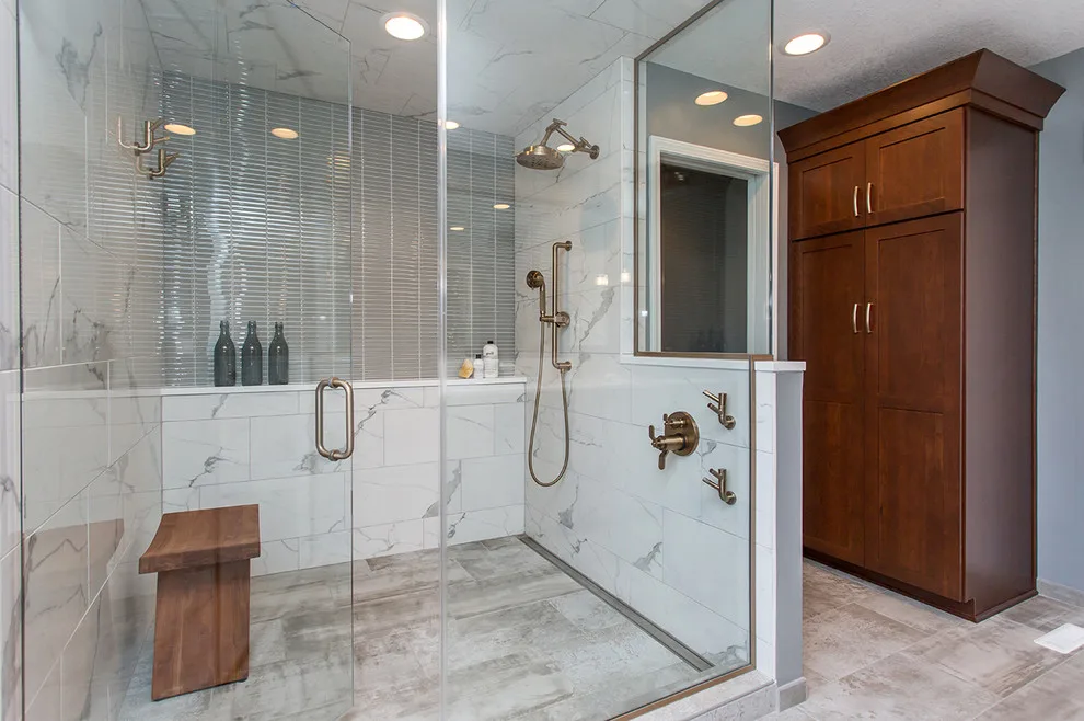 Luxury Master Bathroom Renovation by Red House Remodeling - Photo 8