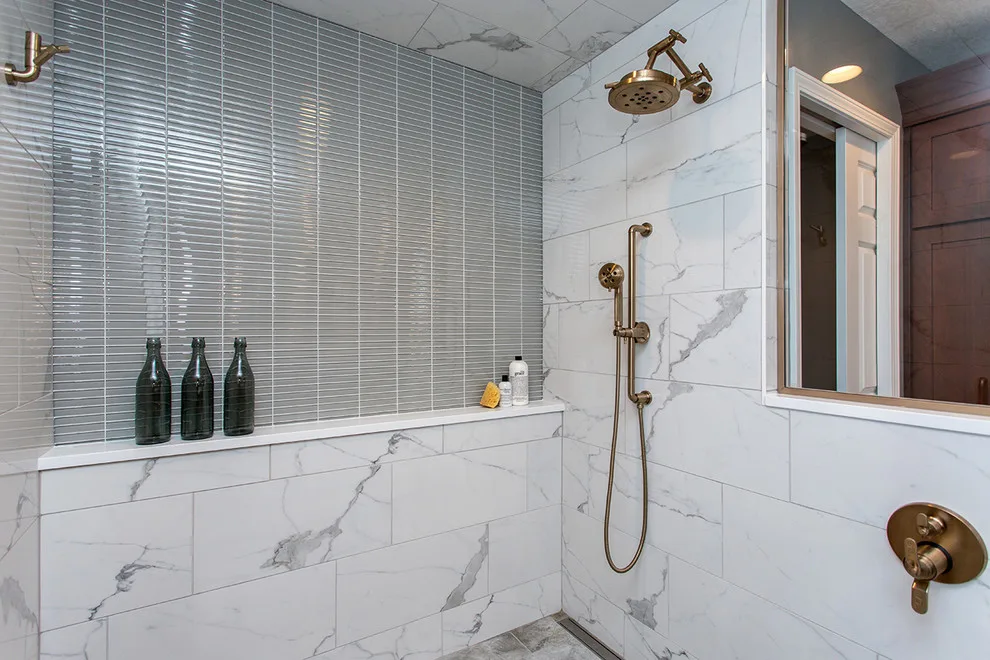 Luxury Master Bathroom Renovation by Red House Remodeling - Photo 2