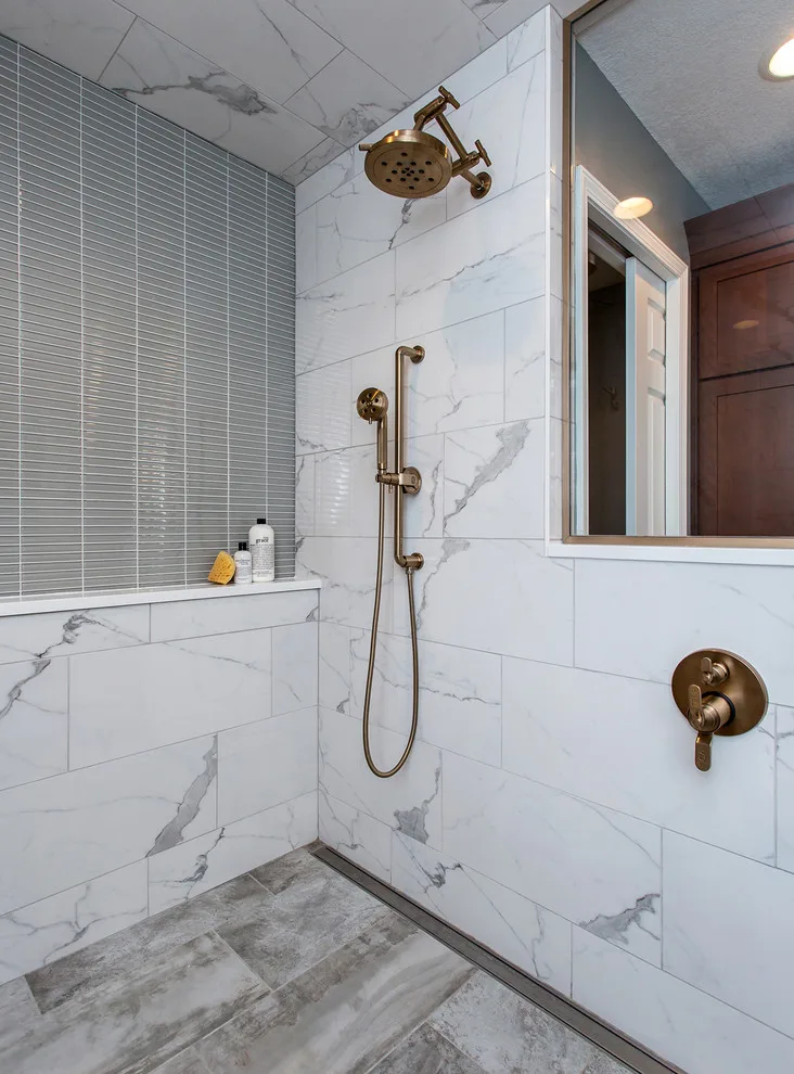 Luxury Master Bathroom Renovation by Red House Remodeling - Photo 7