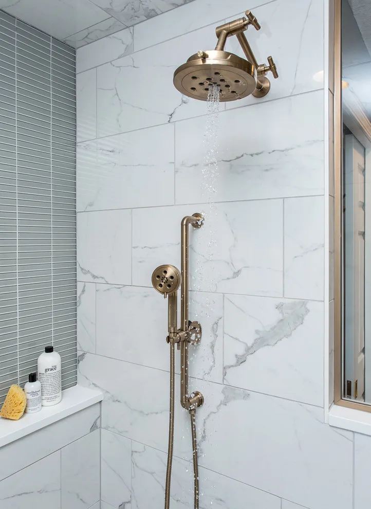 Luxury Master Bathroom Renovation by Red House Remodeling - Photo 9