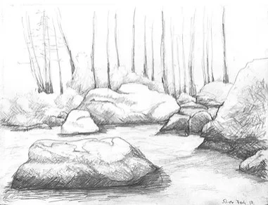 Hand Drawings by Jennifer Bromme Landscape Design - Photo 3