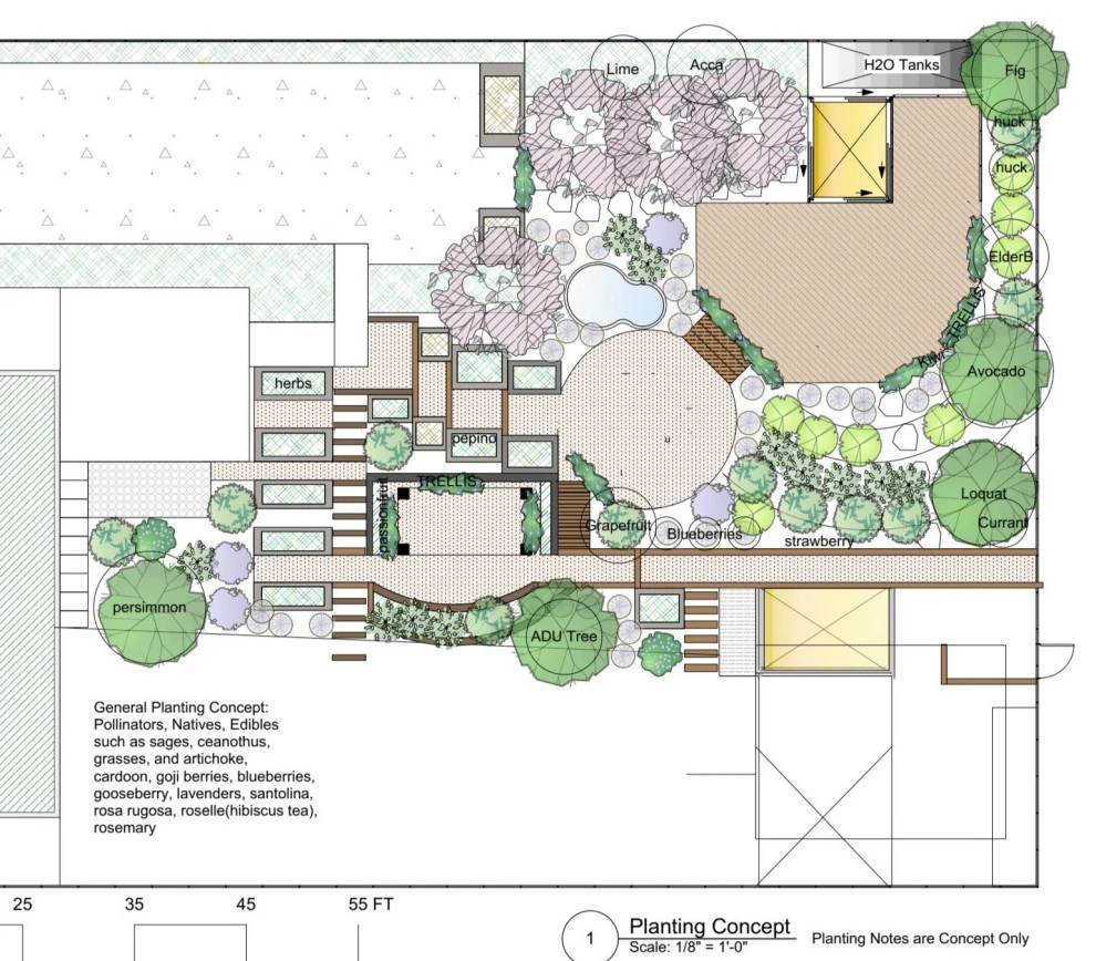 Concept Drawings by Jennifer Bromme Landscape Design - Photo 2