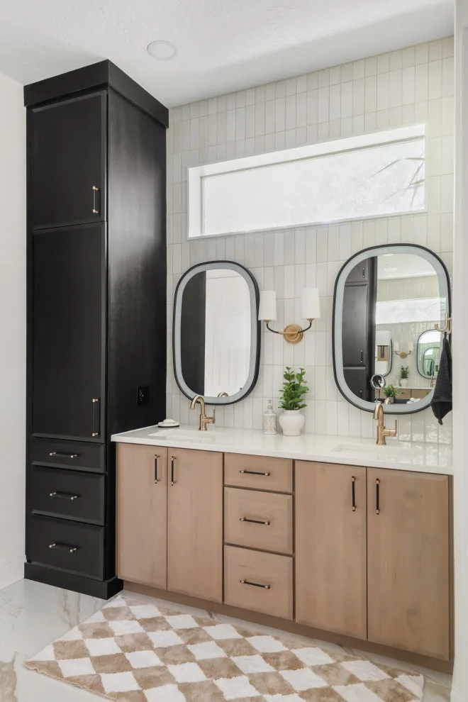 Contemporary Luxury Primary Bathroom by Sarah Kraus Bartelson - S&W Kitchens - Photo 6