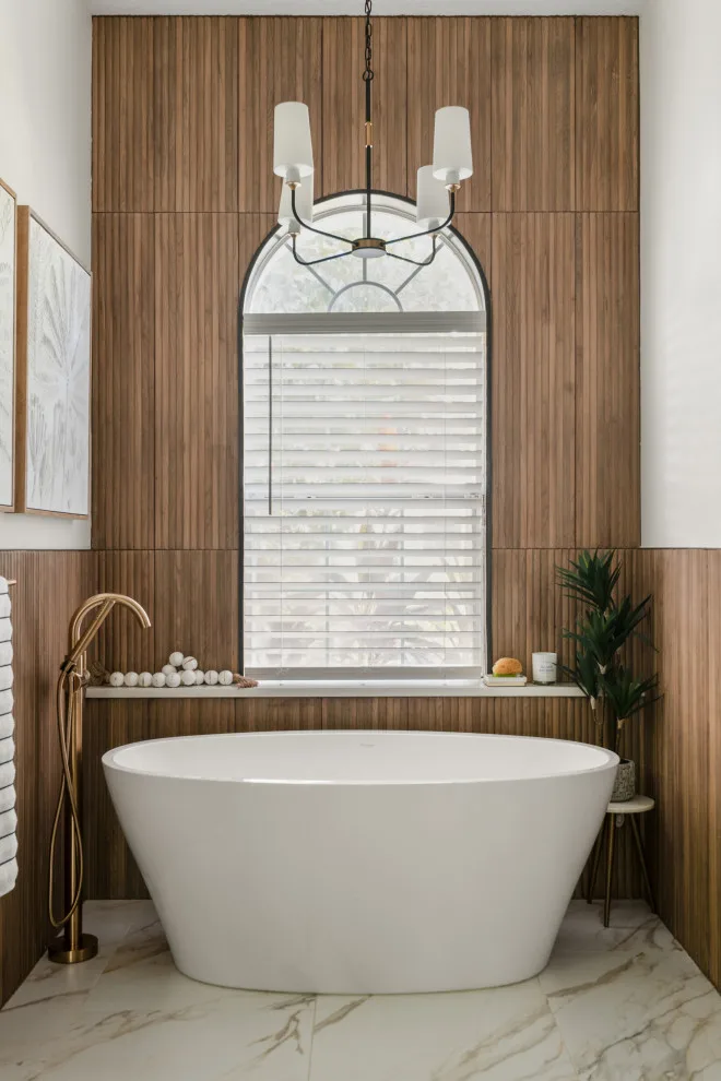 Contemporary Luxury Primary Bathroom by Sarah Kraus Bartelson - S&W Kitchens - Photo 12