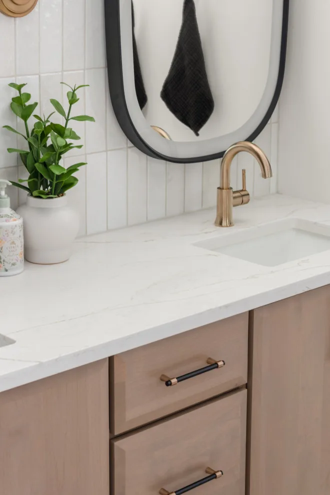 Contemporary Luxury Primary Bathroom by Sarah Kraus Bartelson - S&W Kitchens - Photo 2