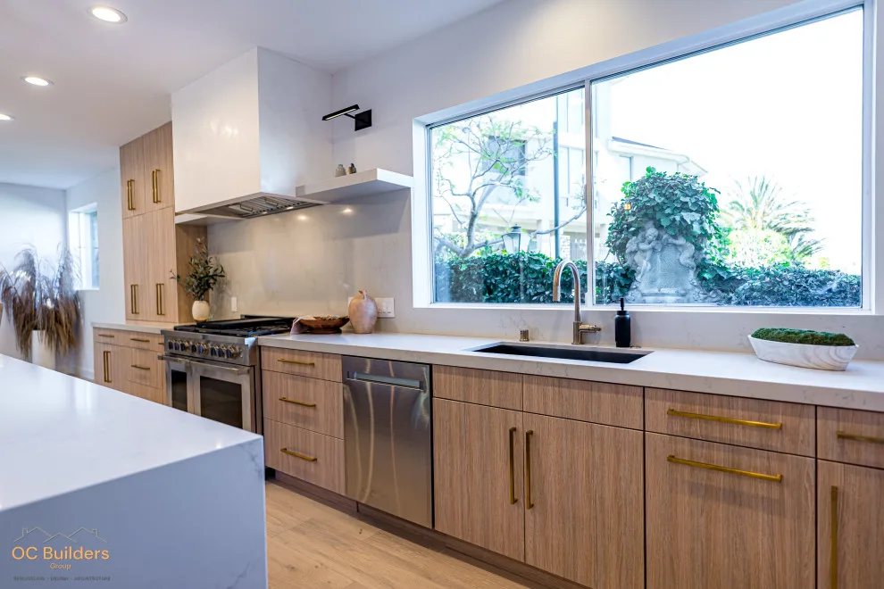 Contemporary High-End Kitchen Renovation, Playa Del Rey CA by OC Builders Group - Photo 6