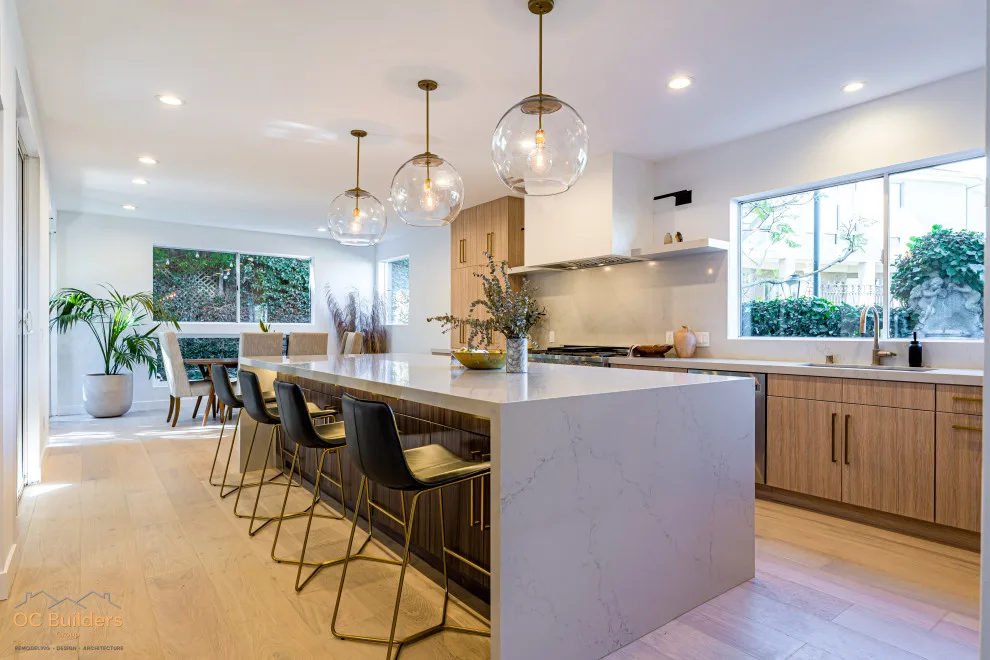 Contemporary High-End Kitchen Renovation, Playa Del Rey CA by OC Builders Group - Photo 3