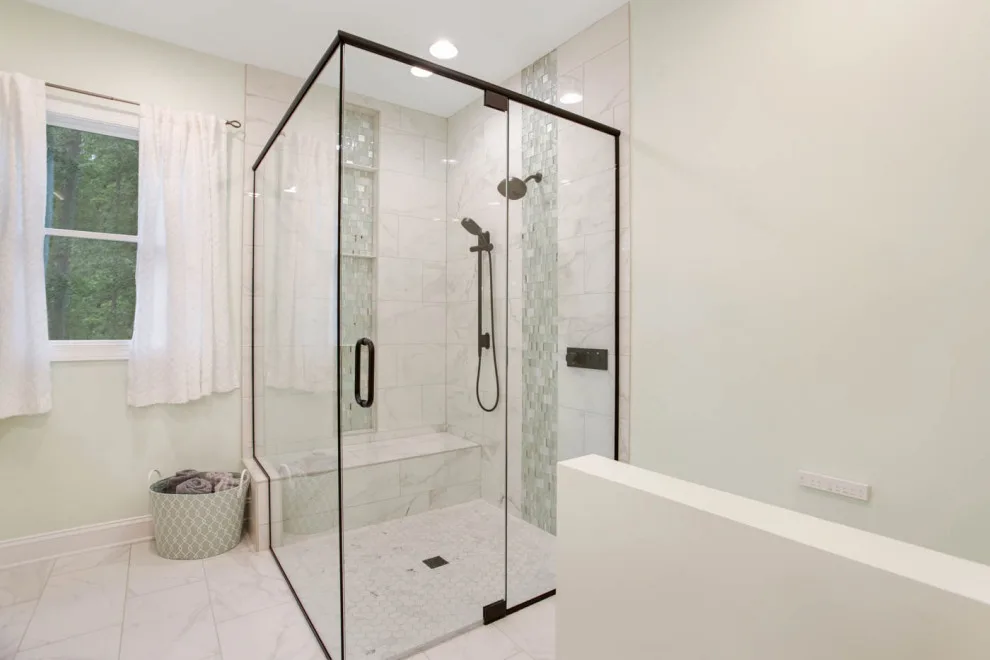 Upscale Main Bathroom | Townville SC by Ferguson Builders - Photo 6