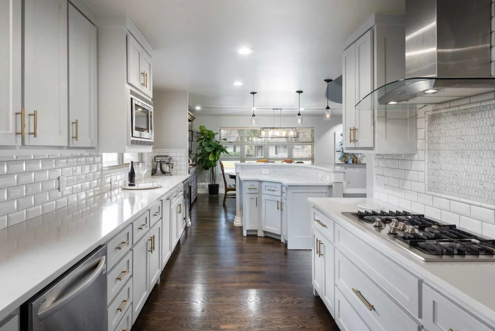 M-Streets Transitional Kitchen Renovation by Blackline Renovations - Photo 6