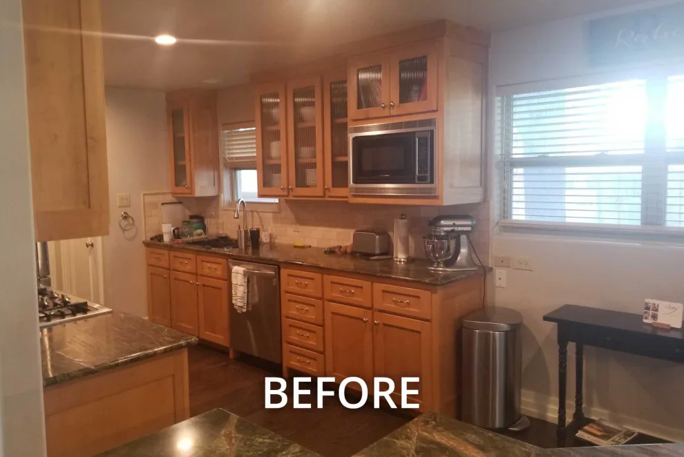 M-Streets Transitional Kitchen Renovation by Blackline Renovations - Photo 5