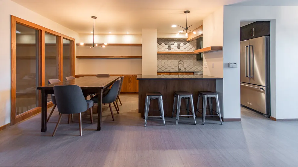 Modern Magle Kitchen by Freestone LLC Design-build - Photo 3