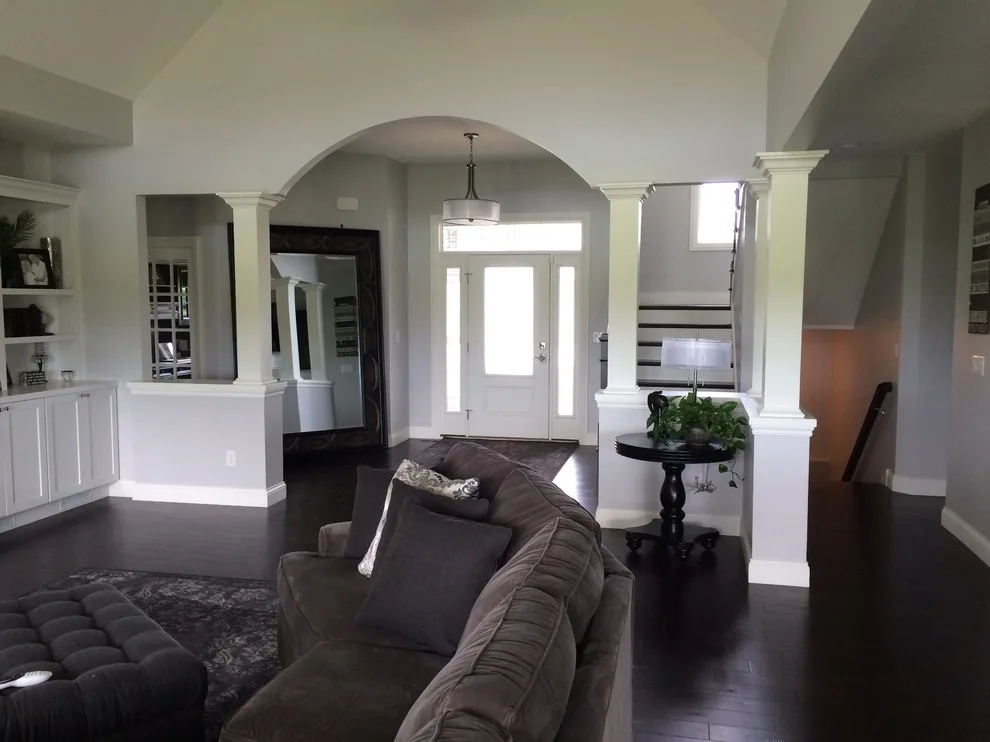 Upper Level Master Suite with Basement Bar by Bucher Construction - Photo 44