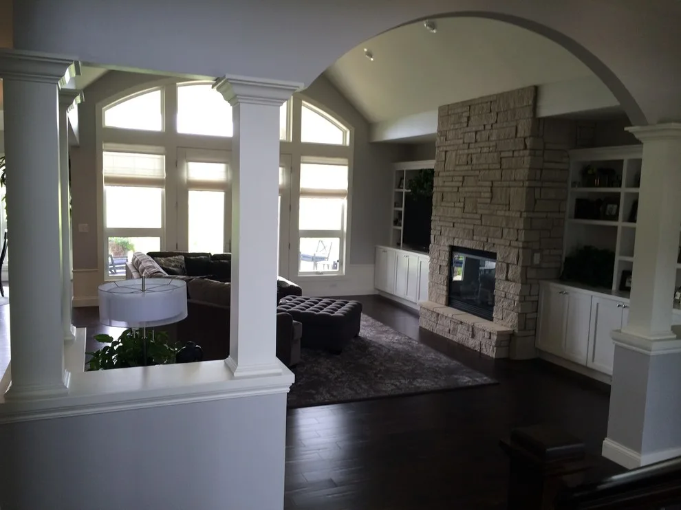 Upper Level Master Suite with Basement Bar by Bucher Construction - Photo 42