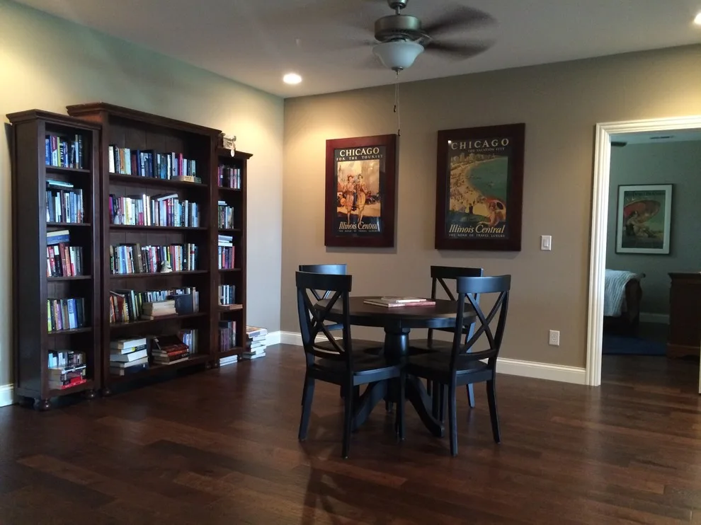 Upper Level Master Suite with Basement Bar by Bucher Construction - Photo 23