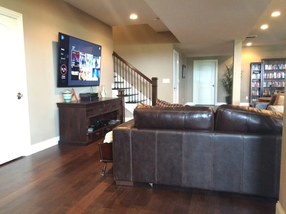 Upper Level Master Suite with Basement Bar by Bucher Construction - Photo 22